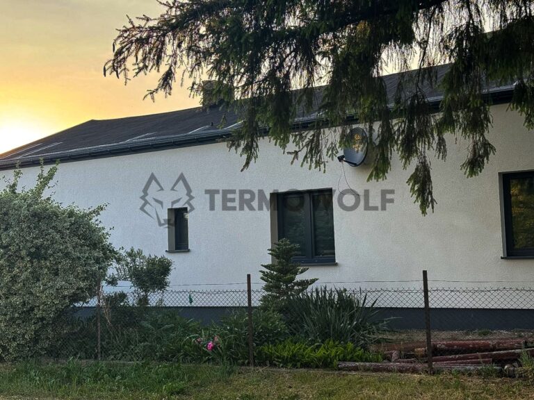 Ocieplenie elewacji — realizacja Termowolf